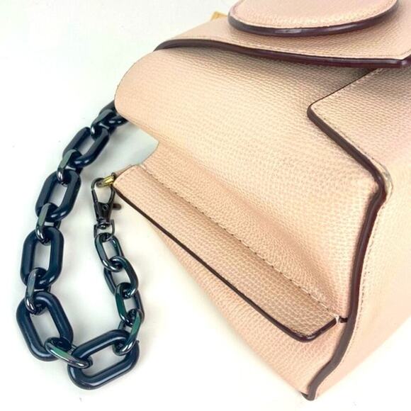 YUZEFI Leather Daria ShouldernBag in Blush - $545. - Picture 10 of 13